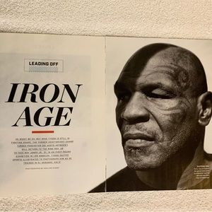 Iron Mike Tyson “Iron Age” (6) Page Magazine Article